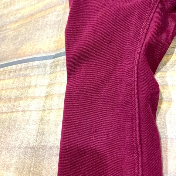 Old Navy Ballerina Jeggings 24/7 Burgundy toddler girl 2T - Picture 6 of 7